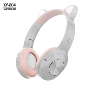 Casque d'écoute à oreilles de chat