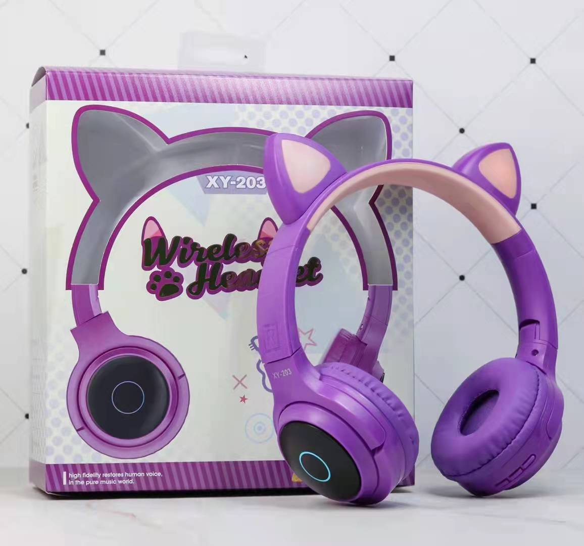 Casque de jeu Cat Ear avec micro